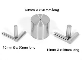 Special metric size rollers